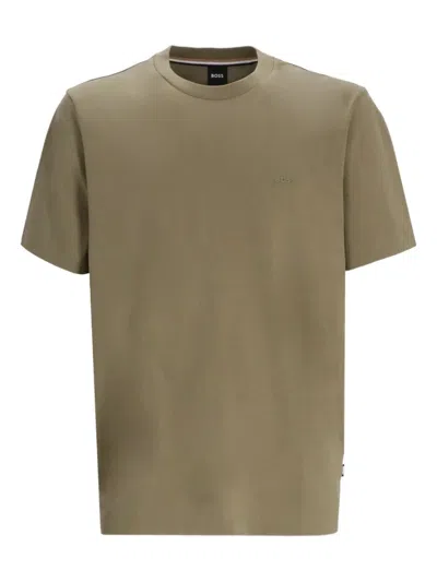 Hugo Boss Logo-detail T-shirt In Green