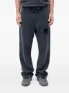 Hugo Boss Logo-detail Track Pants In Gray