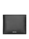 Hugo Boss Logo-detail Wallet And Pen Set In Black