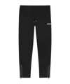 Hugo Boss Logo-detail Zip-cuffed Track Pants In Black