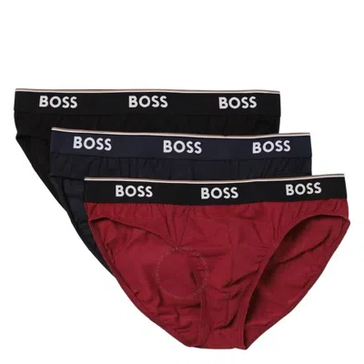 Hugo Boss Logo Detailed Waistband Brief In Multi