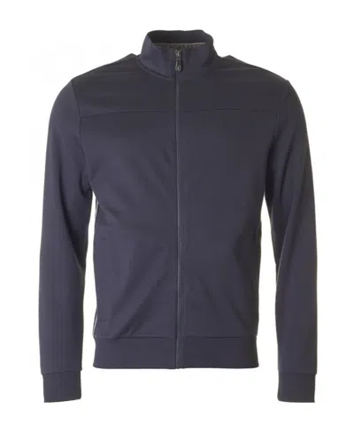 Hugo Boss Logo Details Casual Jacket In Black