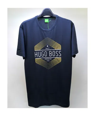 Hugo Boss Logo Details Short-sleeved T-shirt In Black