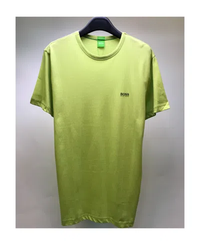 Hugo Boss Logo Details Short-sleeved T-shirt In Green