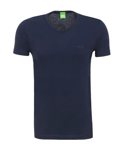Hugo Boss Logo Details T-shirt In Black