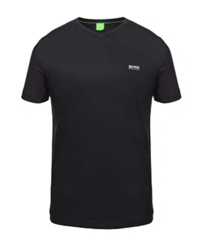 Hugo Boss Logo Details T-shirt In Black