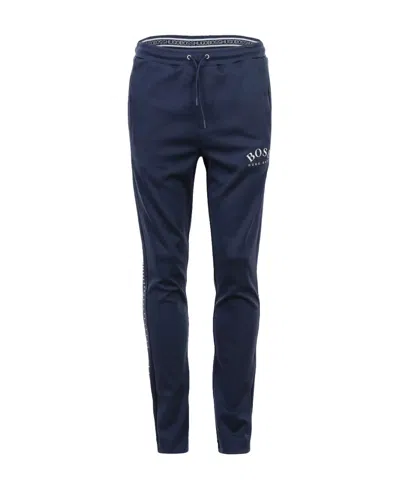 Hugo Boss Logo Drawstring Sweatpants In Black