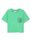 Hugo Boss Logo-embellished T-shirt In Green