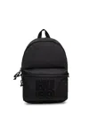 Hugo Boss Logo-embossed Backpack In Black