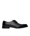 Hugo Boss Logo Embossed Business Dress Shoes In Black