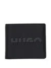 Hugo Boss Logo-embossed Cardholder In Black