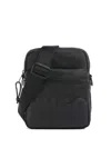 Hugo Boss Logo-embossed Shoulder Bag In Black