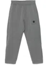 Hugo Boss Logo-embossed Track Pants In Grey
