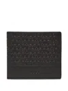 Hugo Boss Logo-embossed Wallet In Brown