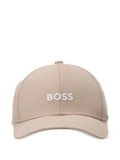 Hugo Boss Baseballkappe Mit Logo-stickerei In Neutral