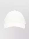 Hugo Boss Logo Embroidered Cap Curved Brim In White