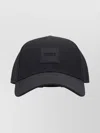 Hugo Boss Logo Embroidered Cap Curved Brim In Black