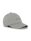 Hugo Boss Logo-embroidered Cap In Grey