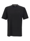 Hugo Boss Crew Neck Cotton T-shirt With Short Sleeves In Black