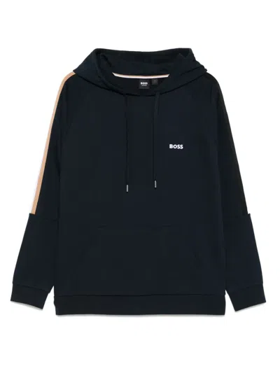 Hugo Boss Logo-embroidered Hoodie