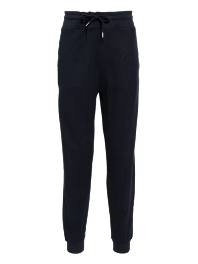 HUGO BOSS LOGO-EMBROIDERED PANTS