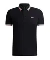 Hugo Boss Boss Polo In Black