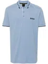 HUGO BOSS LOGO-EMBROIDERED POLO SHIRT