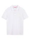Hugo Boss Logo-embroidered Polo Shirt In White