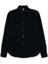 Hugo Boss Boss Owen Solid Button-up Shirt In Blue