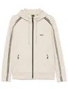 Hugo Boss Logo Embroidery Sport Jacket In 中性色