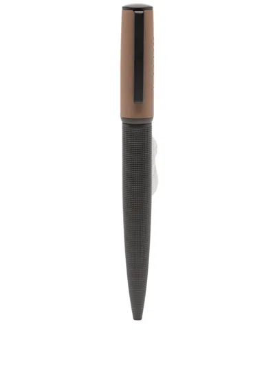 Hugo Boss Logo-engraved Pen In 黑色