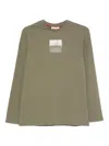 Hugo Boss Logo Graphic T-shirt In Brown