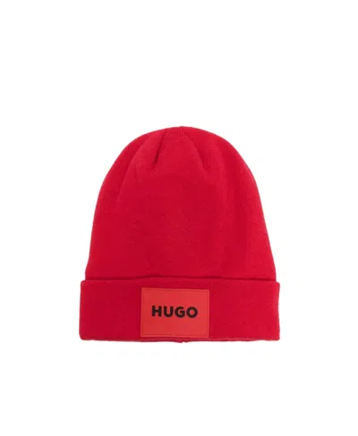 Hugo Boss Logo Hat In Red