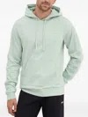 Hugo Boss Logo Hooded Sweatshirt In Green