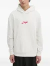 Hugo Boss Logo Hoodie In White