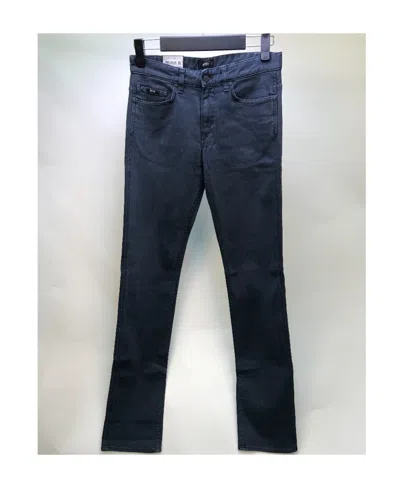 Hugo Boss Logo Jeans In Black