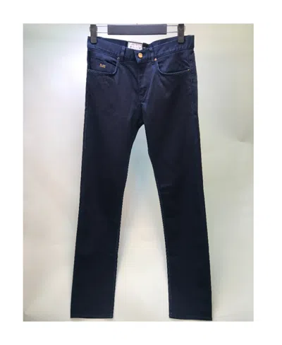 Hugo Boss Logo Jeans In Black