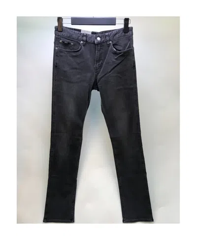 Hugo Boss Logo Jeans In Black