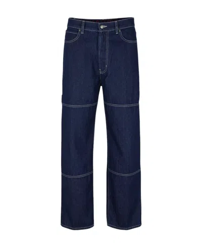 Hugo Boss Logo Jeans In Black