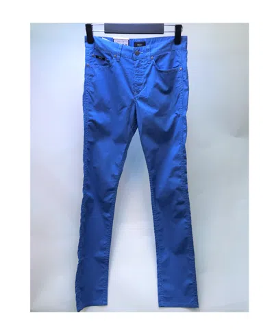 Hugo Boss Logo Jeans In Blue