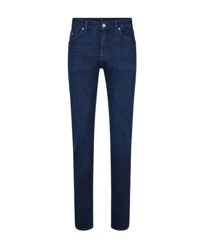 Hugo Boss Delano Cashmere Jean In Blue
