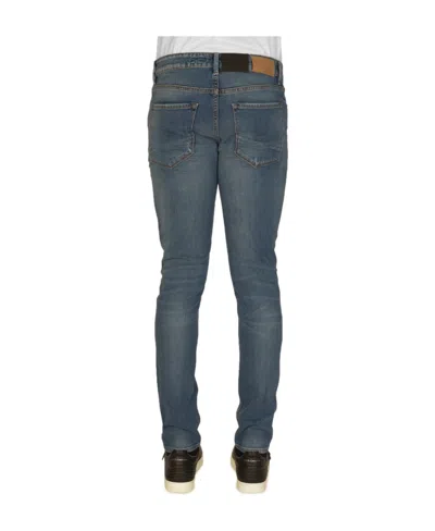 Hugo Boss Logo Jeans In Gray