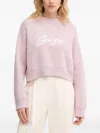 Hugo Boss Logo Knitwear In Pink