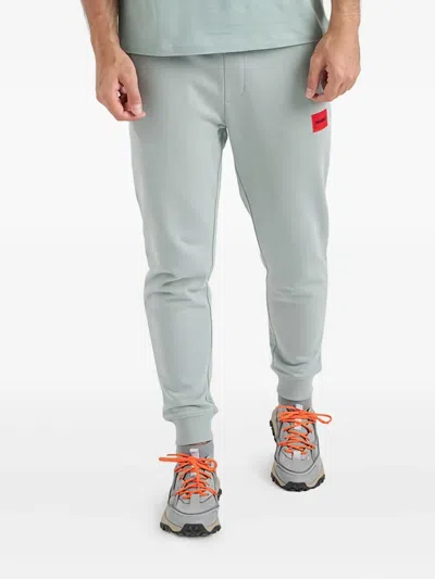 Hugo Boss Logo-label Track Pants In Green