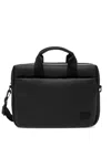 Hugo Boss Logo Laptop Bag In Black