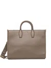 Hugo Boss Logo-lettering Tote Bag In Neutral
