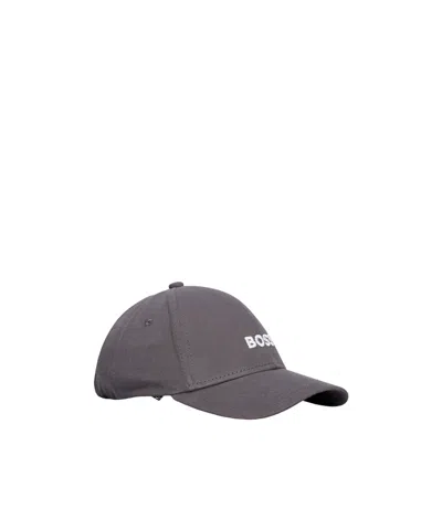 Hugo Boss Logo Logo Baseball Hat In Black