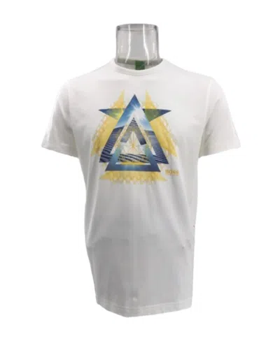 Hugo Boss Logo Logo Short-sleeved T-shirt In Gray
