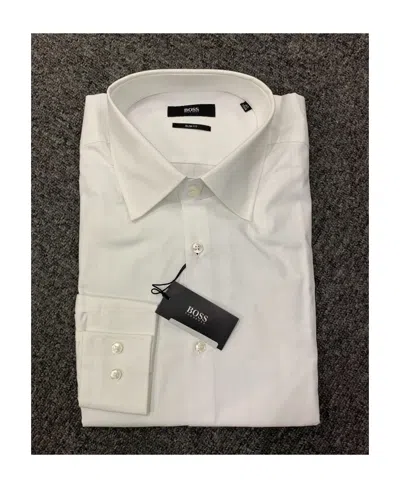 Hugo Boss Logo Long-sleeved Shirt In Nude
