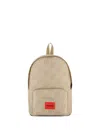 Hugo Boss Logo-patch Backpack In Blue